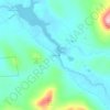 Mappa topografica Bryants Mill, altitudine, rilievo