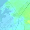 Mappa topografica Camarones, altitudine, rilievo