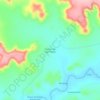 Mappa topografica Sucuriú Rio das Ondas, altitudine, rilievo