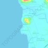 Mappa topografica Tammocalao, altitudine, rilievo