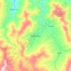 Mappa topografica Malibcong, altitudine, rilievo