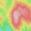 Mappa topografica Widow Mountain, altitudine, rilievo