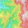 Mappa topografica Allerheiligen, altitudine, rilievo