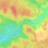 Mappa topografica Les Rochers d'Angennes, altitudine, rilievo