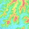 Mappa topografica Renai, altitudine, rilievo