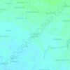 Mappa topografica Kasangany/kachacha, altitudine, rilievo