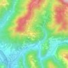 Mappa topografica Granaiola, altitudine, rilievo