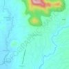 Mappa topografica Munting Indang, altitudine, rilievo
