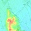 Mappa topografica Moulin de Tart-le-Bas, altitudine, rilievo