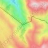 Mappa topografica Grotte d'Harpéa, altitudine, rilievo
