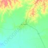 Mappa topografica San Onofre, altitudine, rilievo