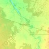 Mappa topografica Whitemouth, altitudine, rilievo