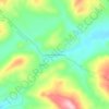 Mappa topografica Venta de Agramaderos, altitudine, rilievo