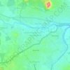Mappa topografica Hydershakote, altitudine, rilievo