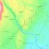 Mappa topografica Cuicuno, altitudine, rilievo