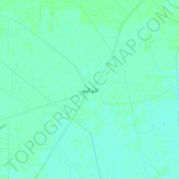 Mappa topografica Kario Ghanwar, altitudine, rilievo