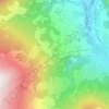 Mappa topografica Tigignas, altitudine, rilievo