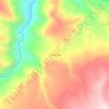 Mappa topografica Sallicancha, altitudine, rilievo