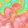 Mappa topografica Kölleshof, altitudine, rilievo