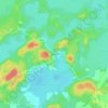 Mappa topografica Verla, altitudine, rilievo