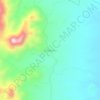 Mappa topografica Cheberen, altitudine, rilievo