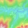 Mappa topografica Nostra, altitudine, rilievo