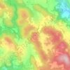 Mappa topografica Foce, altitudine, rilievo