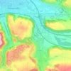 Mappa topografica Ruffieu, altitudine, rilievo