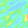 Mappa topografica Sahai, altitudine, rilievo