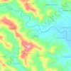 Mappa topografica Cagay, altitudine, rilievo