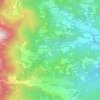 Mappa topografica Fecchiera, altitudine, rilievo