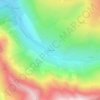 Mappa topografica Vincendières, altitudine, rilievo