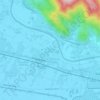 Mappa topografica San Frediano a Settimo, altitudine, rilievo