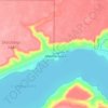 Mappa topografica Melville Beach, altitudine, rilievo