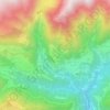 Mappa topografica Pianezza, altitudine, rilievo