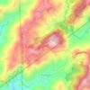 Mappa topografica Gaas, altitudine, rilievo