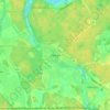 Mappa topografica Ulbroka, altitudine, rilievo