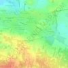 Mappa topografica Les Amandiers, altitudine, rilievo