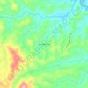 Mappa topografica Vereda El Filo, altitudine, rilievo
