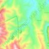Mappa topografica Munyaka, altitudine, rilievo