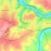 Mappa topografica La Fouquelinière, altitudine, rilievo