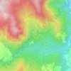 Mappa topografica Rofelle, altitudine, rilievo