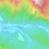 Mappa topografica El Caracol, altitudine, rilievo