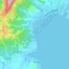 Mappa topografica Casao, altitudine, rilievo