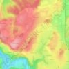 Mappa topografica Gmeinschwenden, altitudine, rilievo