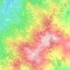 Mappa topografica Campasso, altitudine, rilievo