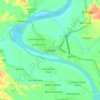 Mappa topografica Cabagan, altitudine, rilievo