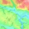 Mappa topografica Résordoué, altitudine, rilievo