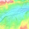 Mappa topografica Challuabamba, altitudine, rilievo
