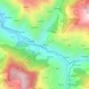 Mappa topografica Ropa, altitudine, rilievo